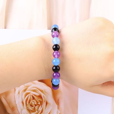 Handgefertigte elastische Armringe für Frauen 4mm/6mm/8mm