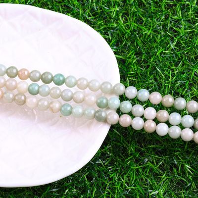 Sie Tai Jade Runde Perle Naturkristall Edelstein verschiedene Perlen Größe Locker Perlen Strähnen für DIY Schmuck