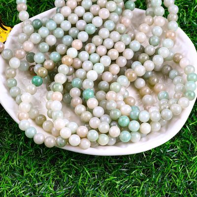 Sie Tai Jade Runde Perle Naturkristall Edelstein verschiedene Perlen Größe Locker Perlen Strähnen für DIY Schmuck