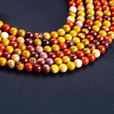 8 mm Natur Eierblume Edelstein Perlen Heilende Kristallstein Perlen für Schmuck