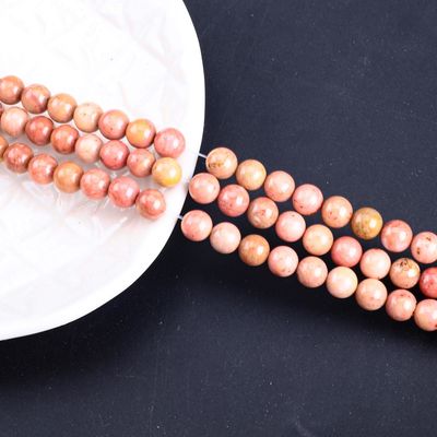 8 mm Redwood Getreide Edelstein Heilende Kristallstein Perlen für Schmuckherstellung