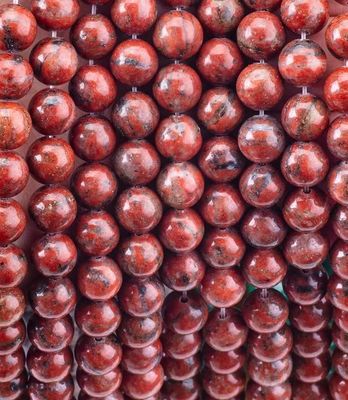 Natürliche 8mm Semi-Precious Sesam Jasper Loose Beads für Schmuckherstellung