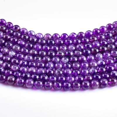 Dunkler Amethyst Halbedelstein Perlen Locker Edelsteine zur Schmuckherstellung