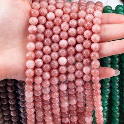 8mm Sonnenstein Edelstein Perlen Heilende Kristallstein Perlen für Schmuck