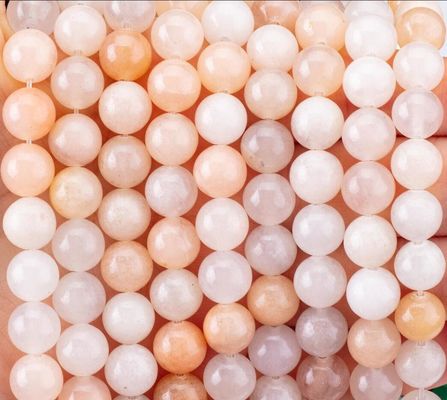 2 mm rosa Aventurin Halbpreisgemeinen Perlen Rundform