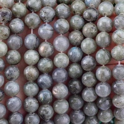 8mm Labradorit Edelstein Perlen Heilende Kristallstein Perlen für Schmuck
