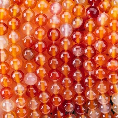 8mm Feuerquarz Edelstein Perlen Heilende Kristallstein Perlen für Schmuckherstellung