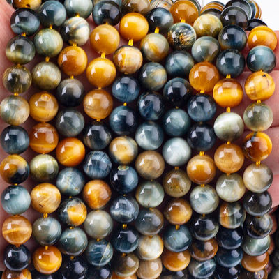 8mm Dream Tiger Eye Edelstein Perlen Heilende Kristallstein Perlen für Schmuckherstellung
