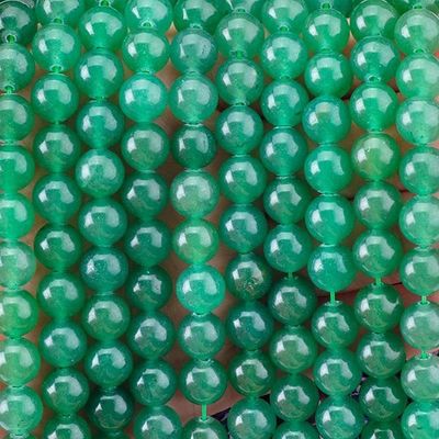 8mm Grün Aventurin Edelstein Perlen Heilende Kristallstein Perlen für Schmuck