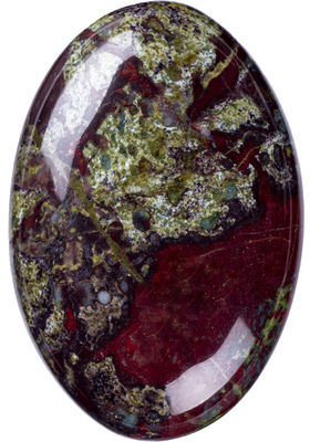 Natürlicher Drachen-Blutstein Oval geformter Handwerksstein Drachen-Blutstein Palm-Edelstein für die Wohnkultur