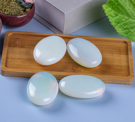 Natürlicher Opal Palmstein Heilung Polster Tasche Opal Felsen Steine Oval Sorgen Stein Angst Befreiung