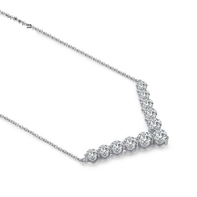 18k Gold Moissanite Diamant Lächeln Halskette Anhänger zum Geschenken