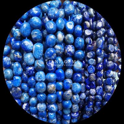 Edelsteine Perlen Natürliche Kristall Lapis Lazuli Unregelmäßige Form Locker Perlenstränge für Perlen Schmuck
