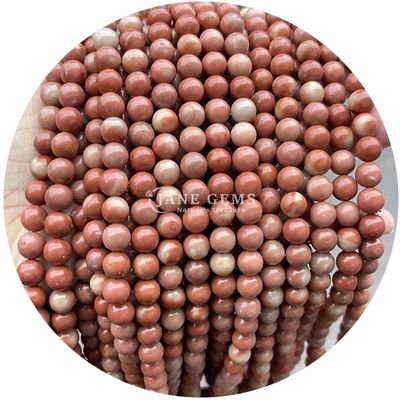 Großhandel Runde Naturstein Perlen Runde Locker Edelstein Perlen Zubehör 8mm Aquamarin Locker Perlen für DIY Schmuck