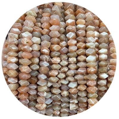 Großhandel Naturkristall Edelstein Winkel amorphe Perlen gestreiften Achat unregelmäßige Locker Perlen Zubehör für DIY Schmuck