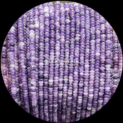 Kristall-Edelstein Rondelle Abacus Form HeShi Perle Verschiedene Steintypen Locker Perlenstränge zum Schmuck machen