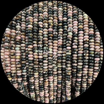 Verschiedene Edelsteine Typ Rondelle Abacus Form Sodalite Grün Aventurin Loose Bead Strands für Schmuckdesign