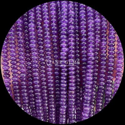 Edelsteine Perlen angepasste Größe Rondelle Abacus Form Edelstein Crazy Agate Aquamarin Locker Perlenstränge für Schmuckherstellung
