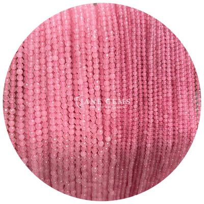 Faceted Small Beads Naturkristall Edelstein Verschiedene Steintypen Loose Bead Strands für DIY Schmuckherstellung