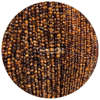 Faceted Small Beads Naturkristall Edelstein Verschiedene Steintypen Loose Bead Strands für DIY Schmuckherstellung