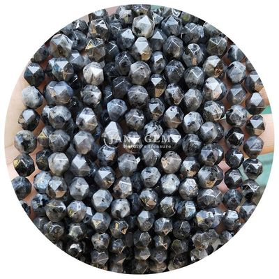 Großhandel Natürliche Kristall-Edelsteine Faceted Beads Faceted Loose Stone Bead Accessories Rhombus Bead Spacer für Schmuck
