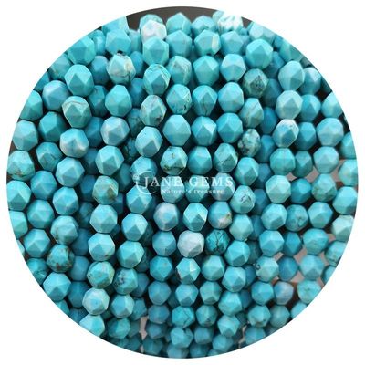 Großhandel Natürliche Kristall-Edelsteine Faceted Beads Faceted Loose Stone Bead Accessories Rhombus Bead Spacer für Schmuck