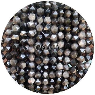 Großhandel Natürliche Kristall-Edelsteine Faceted Beads Faceted Loose Stone Bead Accessories Rhombus Bead Spacer für Schmuck