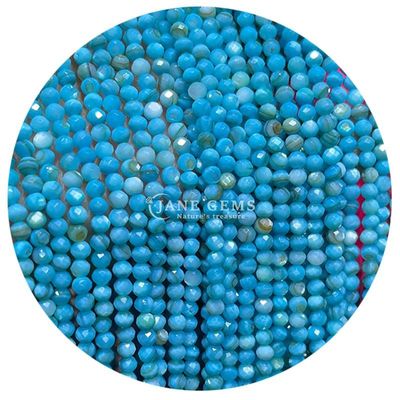 Edelsteine Perlen Naturkristall Facetten Rundform Kleiner Topaz Rot Aventurin Locker Perlenstränge für Armbänder