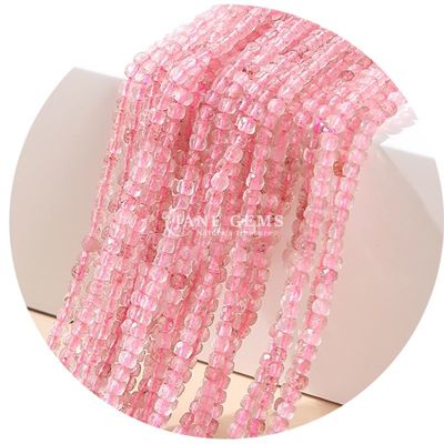 Großhandel Stein Loose Beads Natural Real Kristall Edelstein Loose Beads Quadrat Cube Loose Beads für das Armband