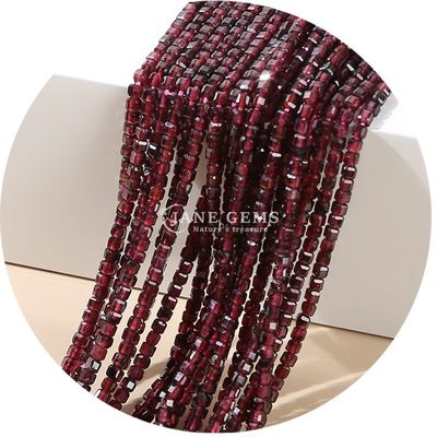 Großhandel Stein Loose Beads Natural Real Kristall Edelstein Loose Beads Quadrat Cube Loose Beads für das Armband