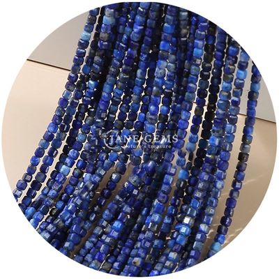 Großhandel Stein Loose Beads Natural Real Kristall Edelstein Loose Beads Quadrat Cube Loose Beads für das Armband