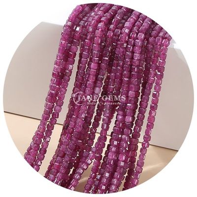 Großhandel Stein Loose Beads Natural Real Kristall Edelstein Loose Beads Quadrat Cube Loose Beads für das Armband