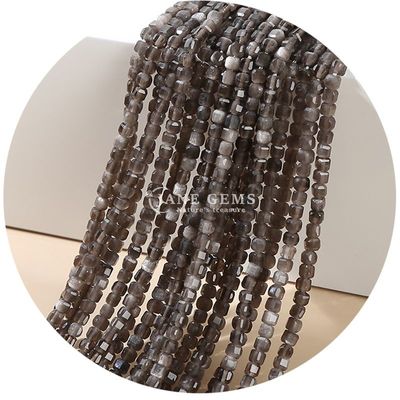 Großhandel Natürlicher Kristall Edelstein Loose Beads Quadratische Cube Loose Bead Amethyst Tourmaline Tiger Eye Bead für Schmuck