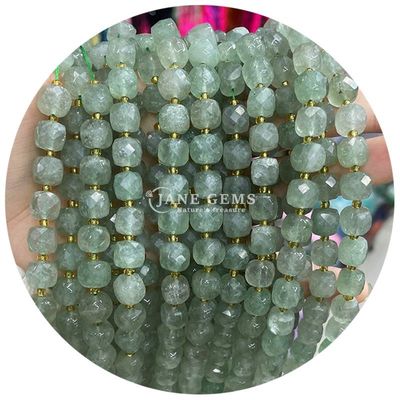 Großhandel Natürlicher Edelstein Loose Beads Fluorit Kristallstein Loose Beads Mondstein Loose Bead Spacers für Diy Schmuck