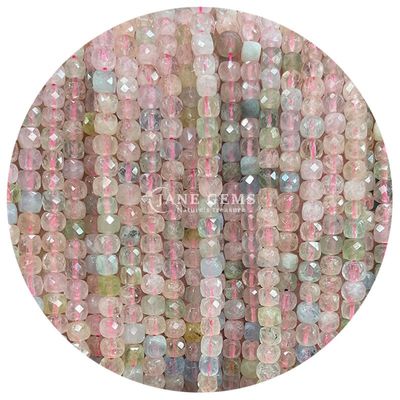 Großhandel Natürlicher Edelstein Loose Beads Fluorit Kristallstein Loose Beads Mondstein Loose Bead Spacers für Diy Schmuck