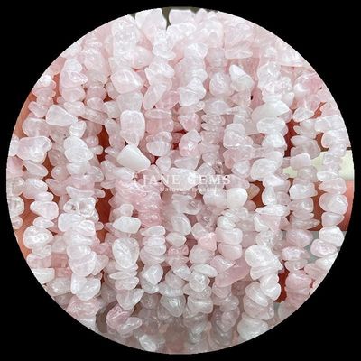 Klares Quarz Amethyst Edelsteine Perle Naturkristall Unregelmäßige Form Splitter Kies Stein Locker Perlenstränge für Armbänder