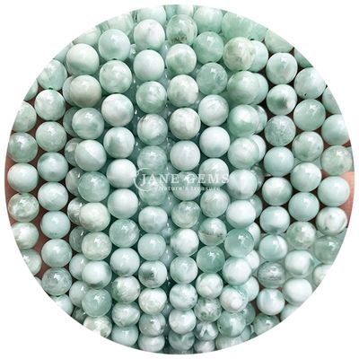 Großhandel Naturstein Jaspis Rundlocker Perlen 8mm Labradorit Locker Perlen Rose Quarz Rund Perlen Abstand für Schmuck