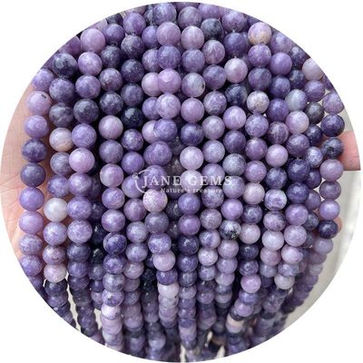 Großhandel Naturstein Jaspis Rundlocker Perlen 8mm Labradorit Locker Perlen Rose Quarz Rund Perlen Abstand für Schmuck