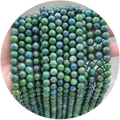 Großhandel Naturstein Jaspis Rundlocker Perlen 8mm Labradorit Locker Perlen Rose Quarz Rund Perlen Abstand für Schmuck