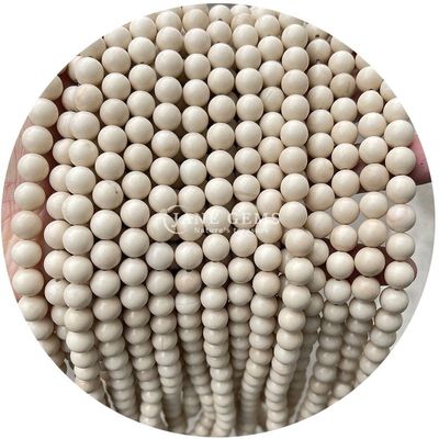 Großhandel Naturstein Runde Lockerperlen 8mm Rosa Zebra Jaspische Lockerperlen Tourmalin Runde Perlen Abstandsmesser für Schmuck
