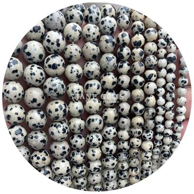 Großhandel Naturstein Runde Lockerperlen 8mm Rosa Zebra Jaspische Lockerperlen Tourmalin Runde Perlen Abstandsmesser für Schmuck