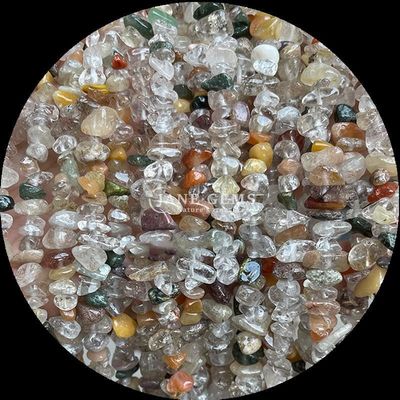 Rote Agate Edelsteine Perle Naturkristall Unregelmäßige Form Splitter Kies Stein Locker Perlenstränge für Armbänder