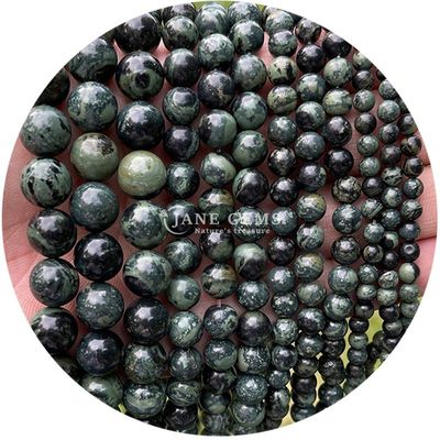 Großhandel Natürlicher Edelstein Runde Locker Perlen 8mm Hematit Locker Perlen Lava Stein Runde Achat Perlen Abstandsmessgeräte für Schmuck M