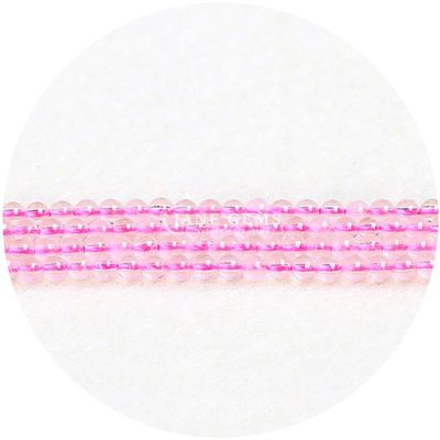 Großhandel Natürliche Edelsteine Loose Beads 8mm Rhodolite Loose Beads Runde Vielfarbige Tourmalin-Perlen Abstandshalter für Schmuck
