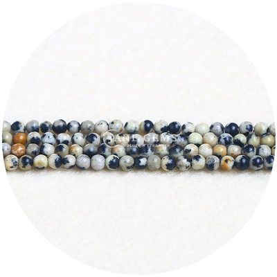 Großhandel Natürliche Edelsteine Loose Beads 8mm Rhodolite Loose Beads Runde Vielfarbige Tourmalin-Perlen Abstandshalter für Schmuck