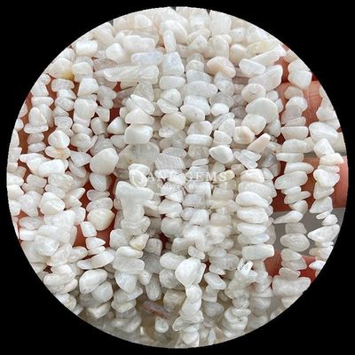Mondstein Turmalin Edelsteine Perle Naturkristall Unregelmäßige Form Splitter Kies Stein Locker Perlenstränge für Armbänder