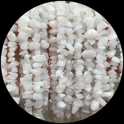 Mondstein Turmalin Edelsteine Perle Naturkristall Unregelmäßige Form Splitter Kies Stein Locker Perlenstränge für Armbänder