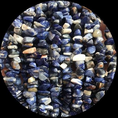 Sodalite Mookite Edelsteine Perle Naturkristall Unregelmäßige Form Splitter Kies Stein Locker Perlenstränge für Armbänder