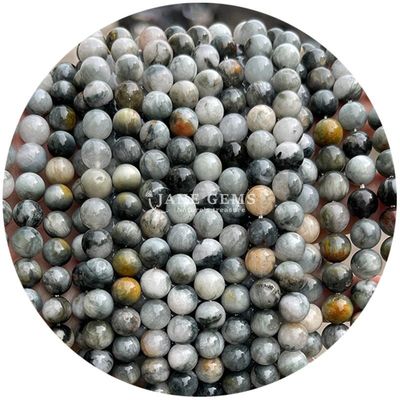Großhandel Naturstein Runde Lockerperlen 8mm Tiger Auge Locker Perlen Rose Rot Tiger Auge Runde Perlen Abstand für Schmuck