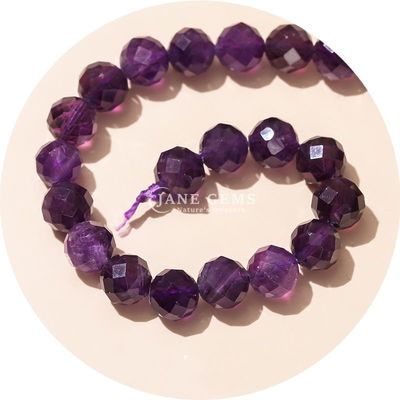Großhandel Authentische Naturgemäste Loose Beads Faceted Crystal Loose Beads Rose Quarz Stein Beads für Handwerk